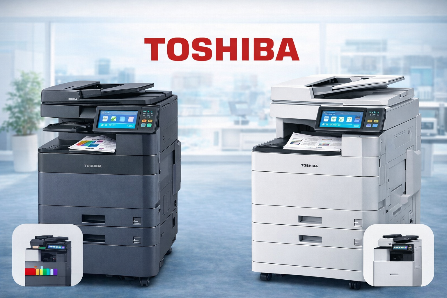 Toshiba A3 Renkli ve Siyah Beyaz Fotokopi Makineleri