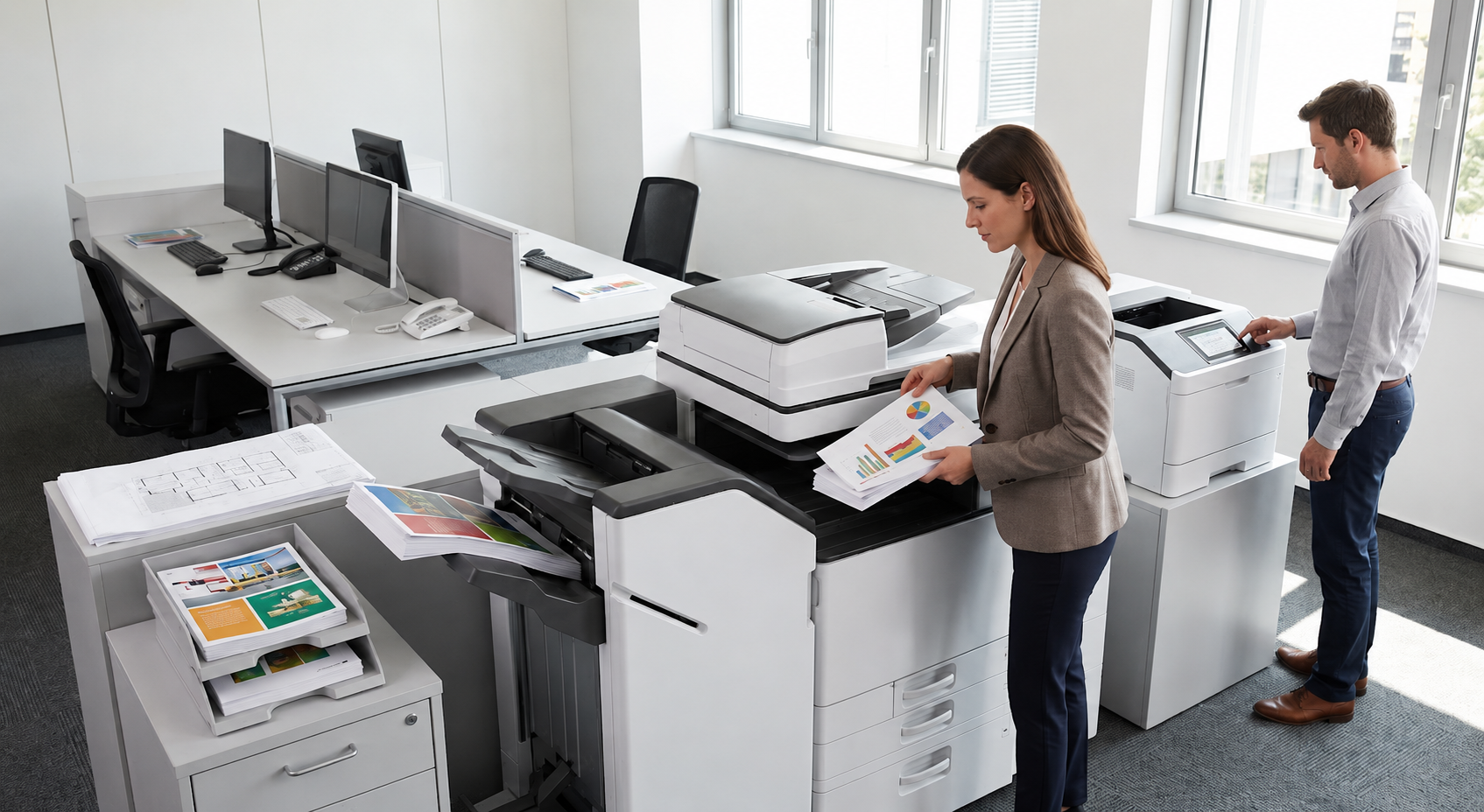 İşletmeniz İçin Akıllı Çözüm: Ematek Büro ile Fotokopi ve Yazıcı Kiralama Dönemi