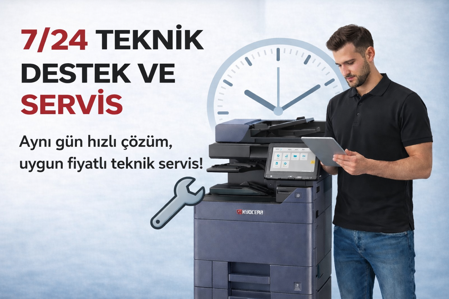 7/24 Teknik Destek ve Servis
